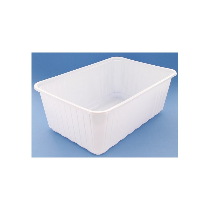 Bac blanc 3,4L 270/180/100mm - 240 pcs